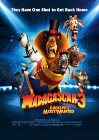 Madagascar 3 De marcha por Europa 3D  Sub