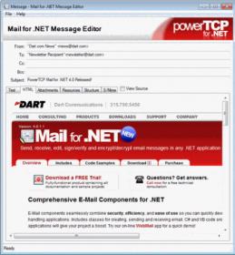 Dart PowerTCP Mail for  NET v4 3 10 0 + Crack