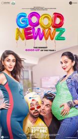 Good Newwz (2019)[Hindi 720p HD AVC - DD 5.1 - x265 - 1.9GB - ESubs]