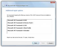 Microsoft  NET Framework Repair Tool