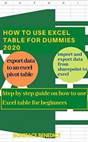 HOW TO USE EXCEL TABLE FOR DUMMIES 2020- Step by step guide on how to use Excel table for beginners