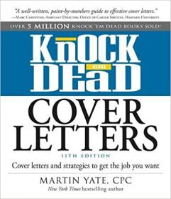Knock 'em Dead Cover Letters - Cover Letters and Strategies to Get the Job You Want (True EPUB)
