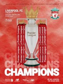 Liverpool FC Programmes - Liverpool v Chelsea, 22 July 2020