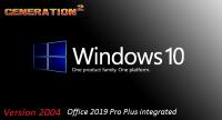 Windows 10 X64 Pro VL incl Office 2019 en-US AUG 2020
