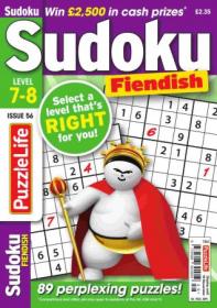PuzzleLife Sudoku Fiendish - Issue 56, 2020