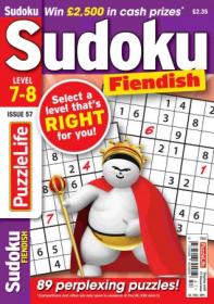 PuzzleLife Sudoku Fiendish - Issue 57, 2020
