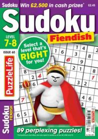 [ CourseWikia com ] PuzzleLife Sudoku Fiendish - Issue 60, 2021