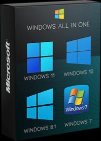 Windows All (7,8 1,10,11) All Editions With Updates AIO 88in1 (x86+x64) Oct 2021 Pre-Activated