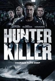 Hunter Killer (2018) English 720p HQ DVDScr x264 950MB