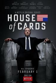 [ 高清剧集网  ]纸牌屋 第一季[全13集][中文字幕] House of Cards 2013 1080p BluRay x265 10bit AC3-BitsTV