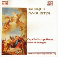 Baroque Favorites - Capella Istropolitana, Richard Edlinger ‎– Naxos Release [1988]
