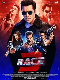 T - Race 3 (2018) Hindi Proper True HDRip - 720p - x265 - HEVC - 5 1 - 900MB - ESub