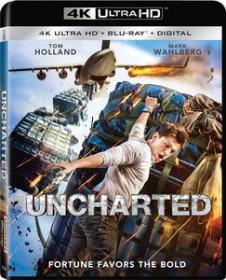 Uncharted (2022) [Bluray 2160p 4k UHD HDR10 HEVC Eng TrueHD Atmos 7 1 Ita Esp DTS-HD MA 5.1 MultiLang Ac3 5.1 - Eng AC3 2.0 - Multisubs