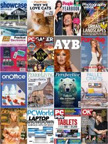 100 Assorted Magazines - December 17 2022