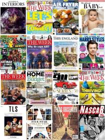 100 Assorted Magazines - February 12 2023