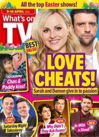 What's on TV - 8 - 14 April 2023