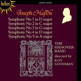 Haydn - Symphonies Nos  1-5 - The Hanover Band, Roy Goodman (1991)