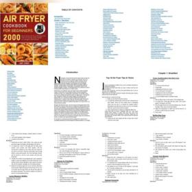 Air Fryer Cookbook For Beginners - 2000 Quick And Easy Recipes - Tips And Tricks For Smart People On A Budget