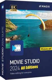 MAGIX Movie Studio 2024 v23 0 1 180 (x64) All Editions Multilingual Portable