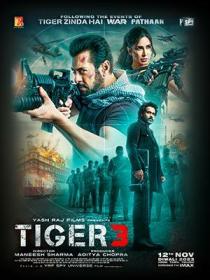 Tiger 3 (2023) Hindi 1080p HDRip x264 AAC 5.1 ESubs  [3GB] <span style=color:#fc9c6d>- QRips</span>