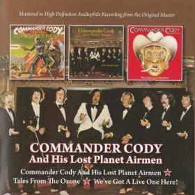 Commander Cody & His Lost Planet Airmen - 3 Original Warner Albums (2016)⭐FLAC