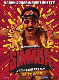 ExtraMovies host - Simmba (2018) Full Movie Hindi 480p pDVDRip