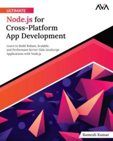 Ultimate Node js for Cross-Platform App Development