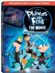 Phineas and Ferb the Movie Across the 2nd Dimension (2011)[BD-Rip - [Tamil + Telugu] - x264 - 400MB]