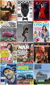 50 Assorted Magazines - January 30 2019