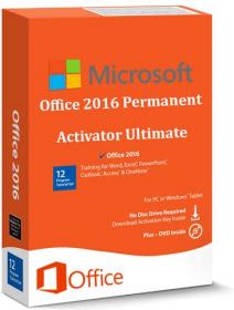 Office 2016 Permanent Activator Ultimate 1 6 [Soft4Win]