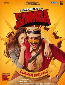 Simmba (2018)[Hindi Proper - 720p HDRip - x264 - 1.2GB]