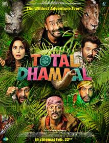 Total Dhamaal (2019) [Hindi - HDRip - x264 - 350MB]
