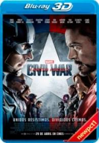 Capitan America Civil War 3D HOU [BluRay 1080p][AC3 5.1 Castellano DTS 5.1-Ingles+Subs][ES-EN]