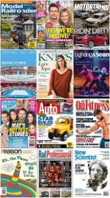 50 Assorted Magazines - May 05 2019