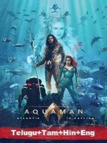 Aquaman (2018) 720p BluRay - Original (448Kbps DD 5.1) [Telugu + Tamil + + Eng] 3.7GB