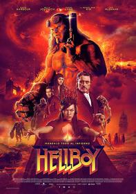 Hellboy (2019)[720p HDRip - HQ Line Audios - [Tamil + Telugu + Hindi + Eng] - x264 - 1.1GB]