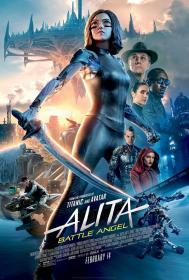 Alita Battle Angel (2019) [1080p Proper HDRip - HQ Line Audios - [Tamil + Telugu + Hindi + Eng] - x264 - 1.9GB]