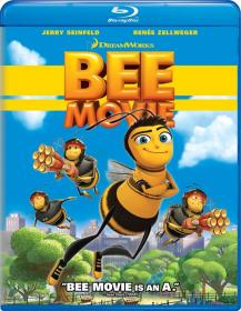 Bee Movie (2007) BluRay - 720p - [Hindi + Telugu + Tamil + Eng] 600MB <span style=color:#fc9c6d>- MovCr</span>