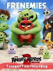 The Angry Birds Movie 2 (2019) BR-Rip - HQ Line [Telugu + Tamil] - 400MB - ESub