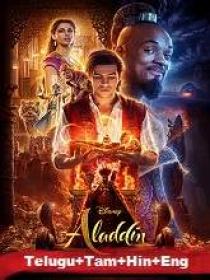 Aladdin (2019) 720p BluRay Original [Telugu + Tamil + Hindi + Eng] 1.4GB ESub