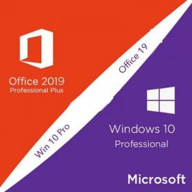 Microsoft Windows 10 Pro VL v1909 19H2 Office 2019 Pro Plus 32Bit Preattivato Novembre 2019 Ita LM